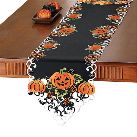 Halloween table runners - Bonsai Tree Halloween Table Runner 108 Inches, Pumpkins Trick or Treat Burlap Table Runners, Gnomes Witch Buffalo Plaid Holiday Extra Long Dresser Table Cloth Decorations for Home Dining Room Party. Artoid Mode Black Pumpkins Spider Web Halloween Table Runner, Seasonal Fall Kitchen Dining Table Decoration for Home Party Decor 13x72 …